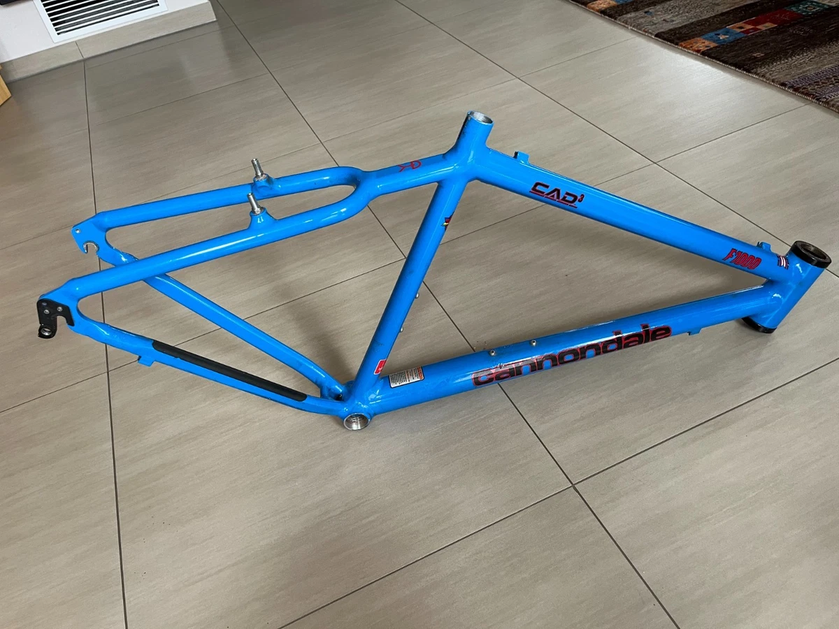 Cannondale F 1000 CAAD 3 Rahmen MTB Größe L blau