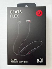 Beats Flex Wireless Earbuds - 12hr Battery, Microphone Beats Black