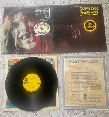 Black Oak Arkansas Raunch 'N' Roll Live LP 1973 ATCO Records SD 7019 Reissue