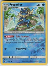 Pokemon Frogadier Uncommon SM - Forbidden Light 23/131 LP