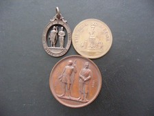 xM259 Rifle Association Bronze Medals x 2 & Bell Medal as pics