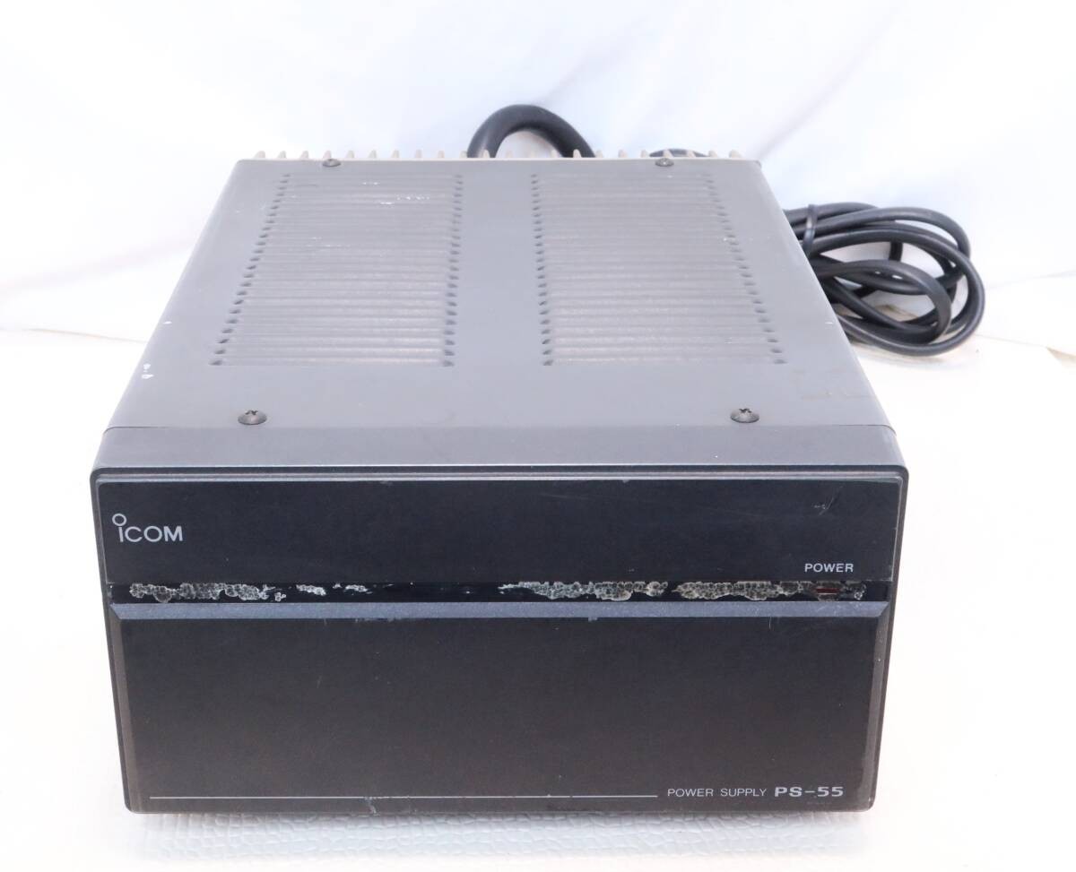 ICOM IC-726S PS-55 2点セット ICOM PS-55 DC Power Supply 13.8V 20A for IC-756 IC-736 IC-732