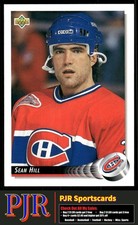 Sean Hill 1992-93 Upper Deck #523 Montreal Canadiens