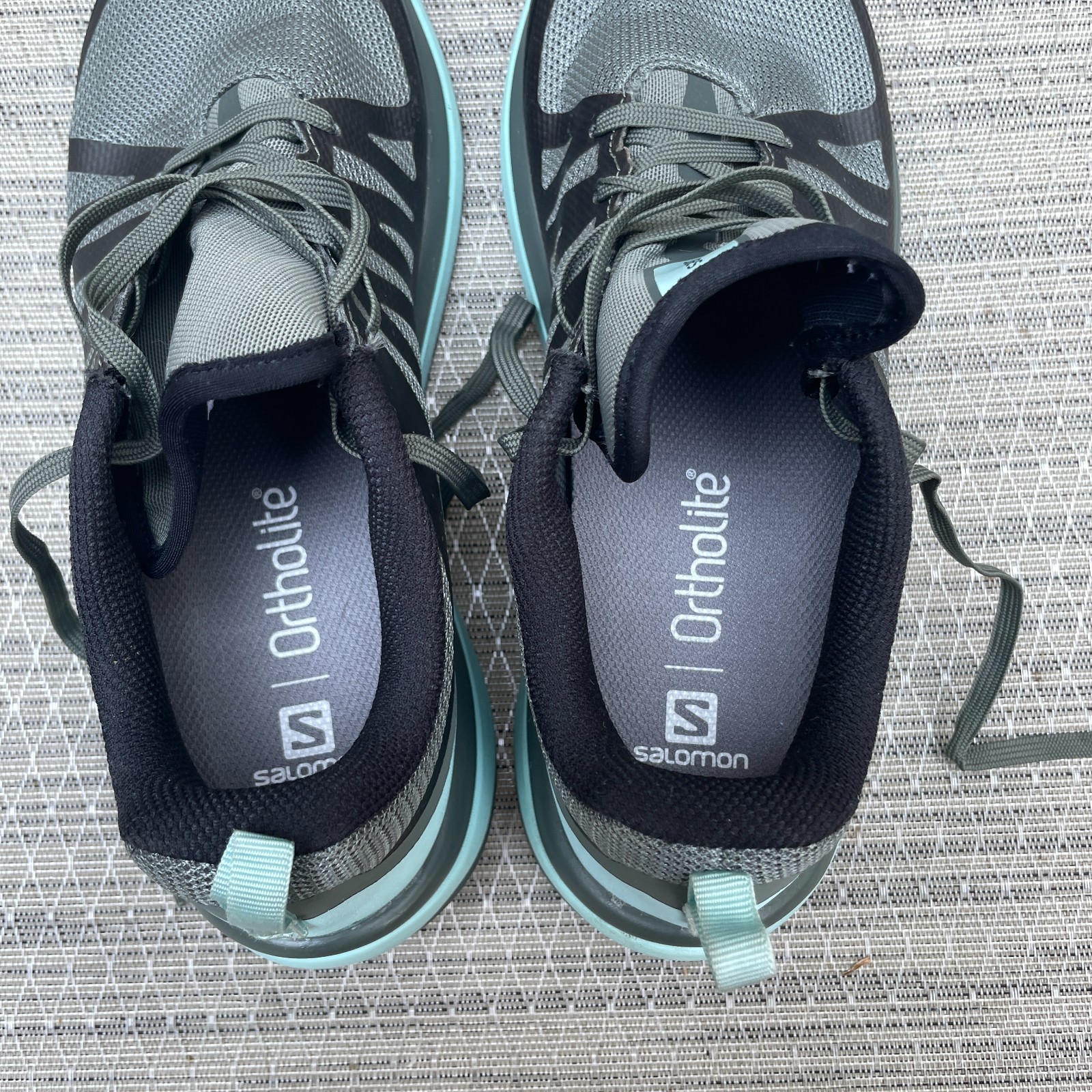 Salomon Men's Size 8  Trail Hiking Running OrthoLite Impressions  Lace NWOB