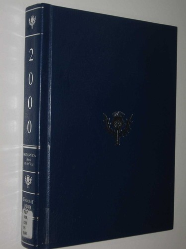 2000 Britannica Book Of The Year by Charles Trumbull Hardcover | eBay ...