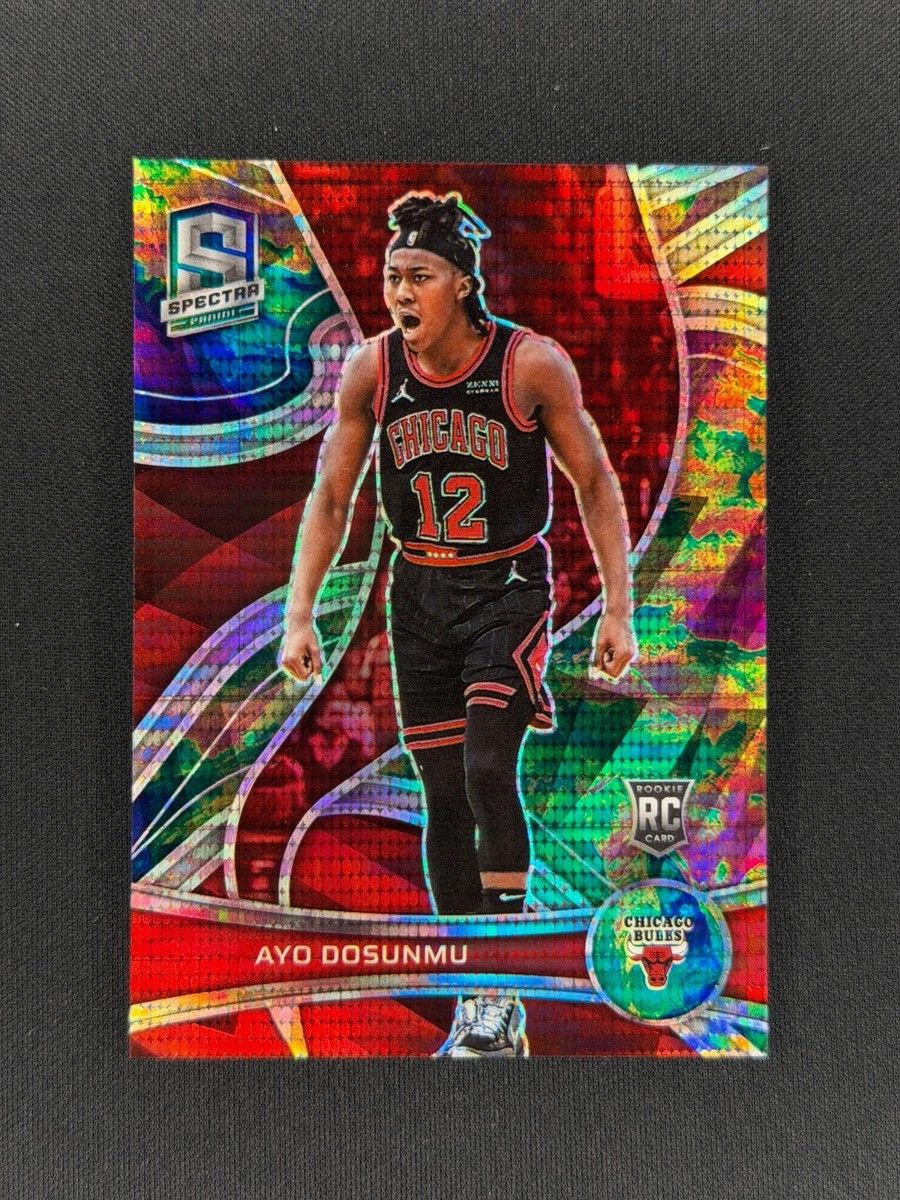 2021-22 Panini Spectra Ayo Dosunmu Astral Prizm /35 Rookie #115 | eBay