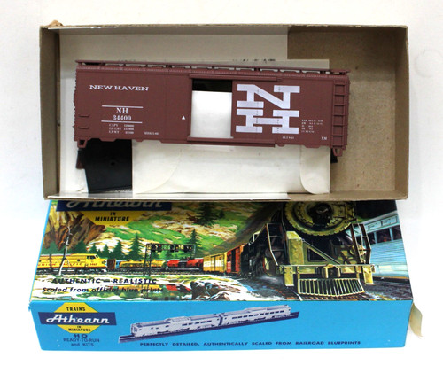 Third Rail Graphics 118 Athearn HO 40' Box Car kit NH New Haven 34400 nuevo en caja | Condition: New