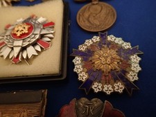 二战时期原装日本奖章、饰针、绶带| eBay