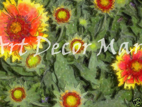 Sunflowers II - CANVAS OR PRINT WALL ART - Picture 2 of 2
