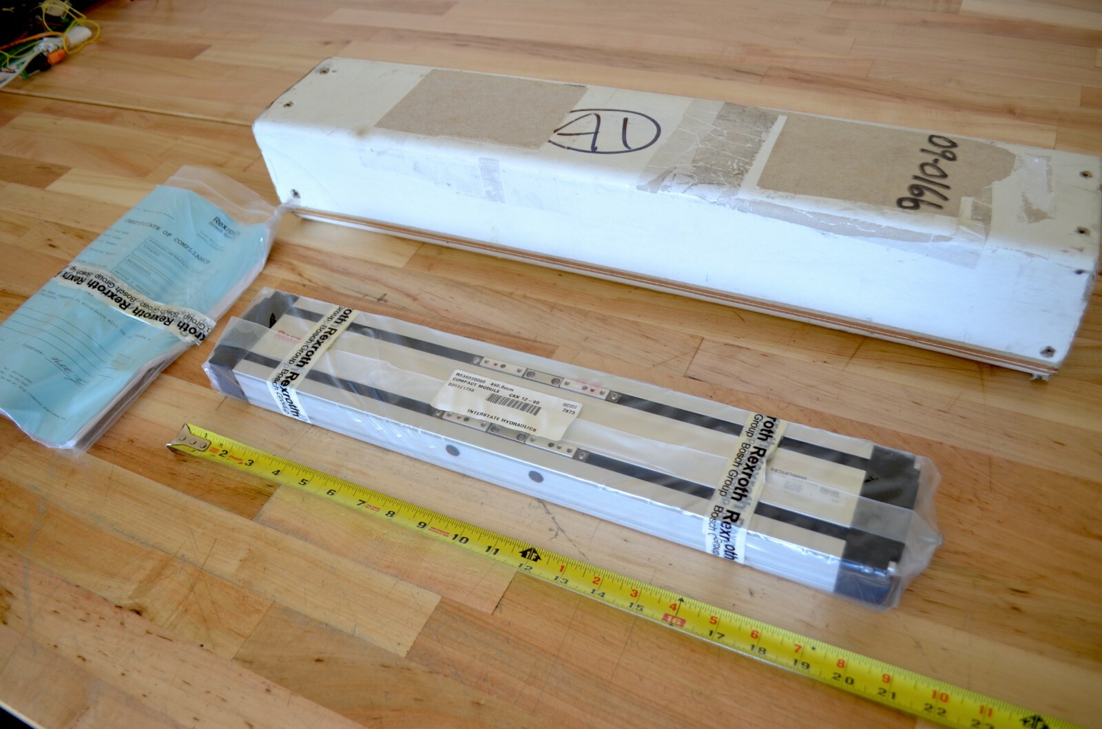 New Rexroth CKK 12-90 x460mm Compact Module Precision Ballscrew Linear Actuator