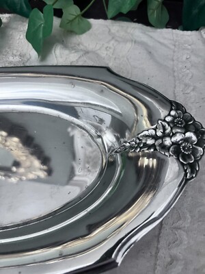 Webster Wilcox International Silver Co Silver Plate Tray #7119 | eBay