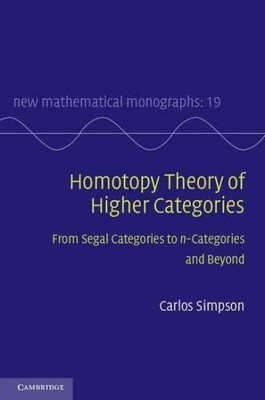 Homotopy Theory of Higher Categories : From Segal Categories to N-categories ...