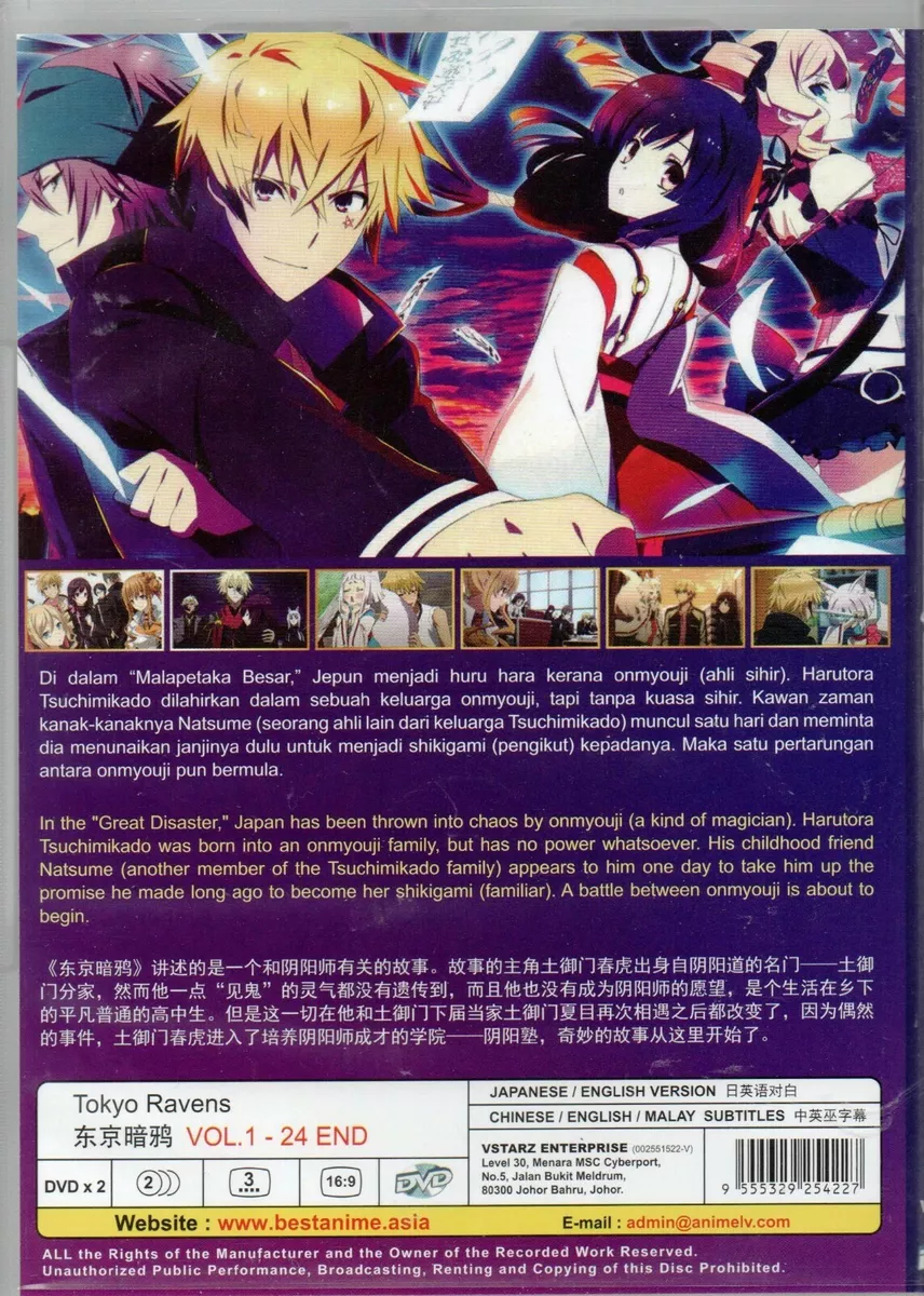 My review of tokyo ravens anime :) : r/anime