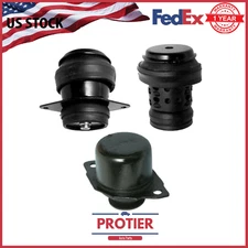 Engine Motor & Trans Mount 3PCS Set Fit Volkswagen Golf/ Jetta/ Passat