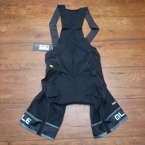 Ale Cycling Mens 2XL (XXL-6-54) Bibshorts PRR Compression Shorts Bib Black - Picture 5 of 10