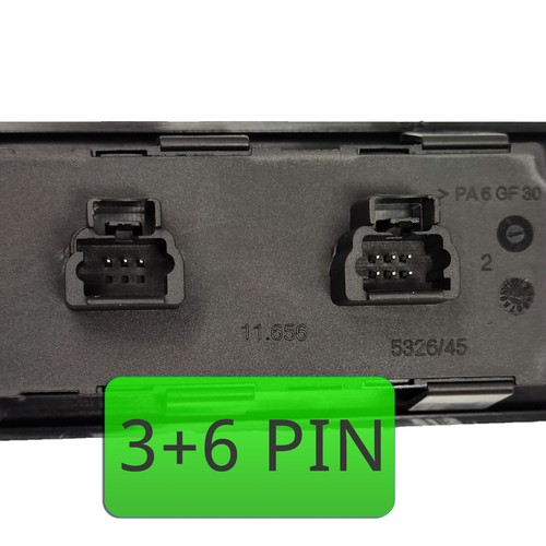 Pulsantiera interruttori alzacristalli lato guida per Peugeot 307 00-12 BOP9 - Imagen 2 de 11