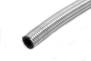 Details About Uprated Stainless Braided Fuel Line Hose Oil Gas 1m 3ft An 6 Size