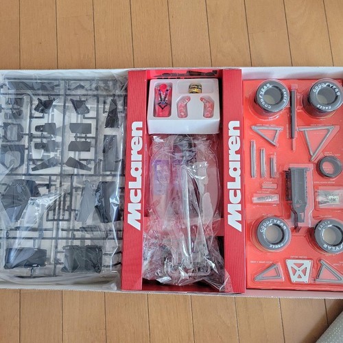 Tamiya 1/12 Honda Mclaren MP 4/6 Full View Limited Big Scale Unassembled Kit - Picture 3 of 17