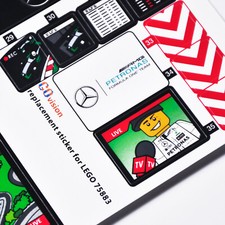 Replacement sticker for set 75883 Precut sticker