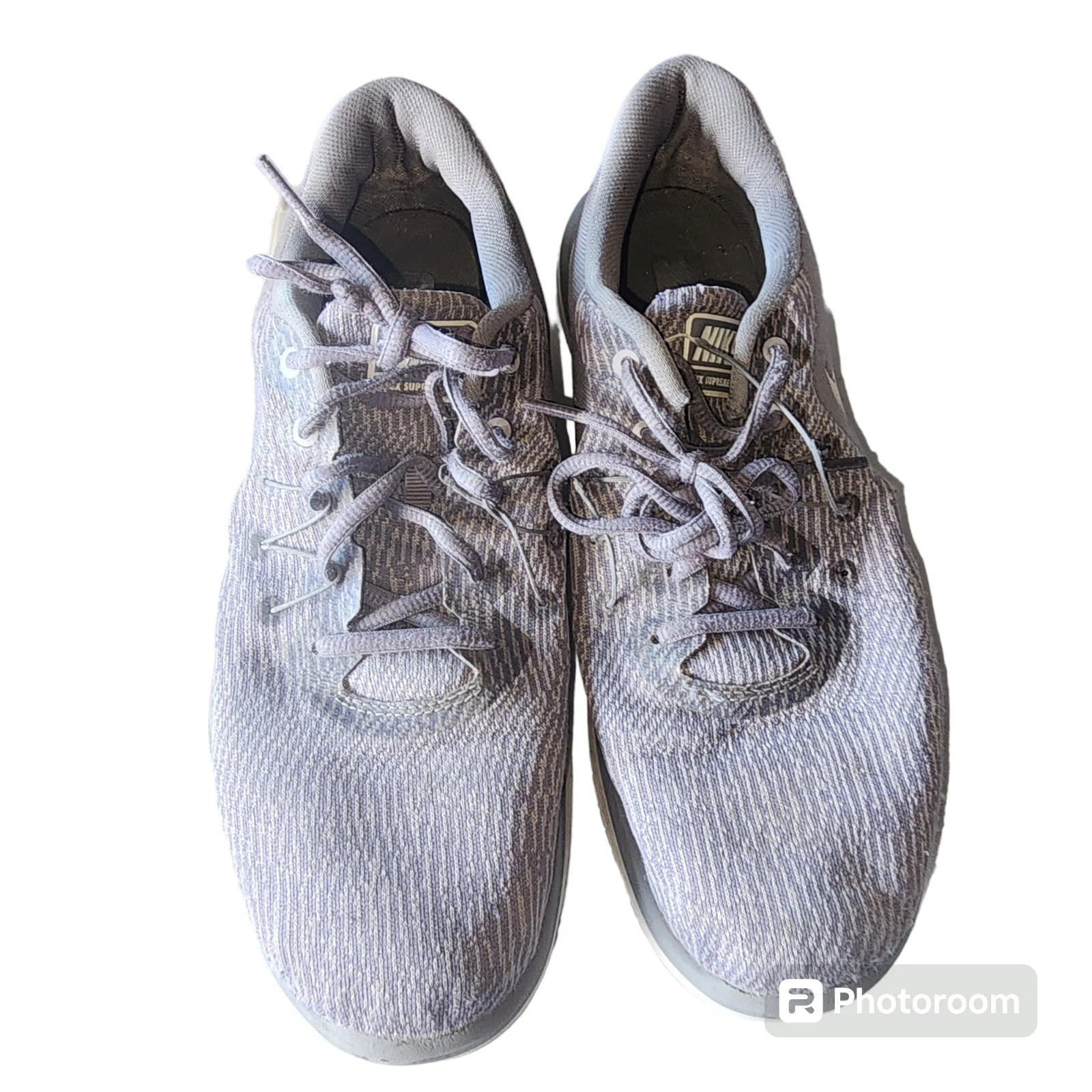Chaussures de course femme Nike Flex Supreme TR6 pointure 11 gris/blanc 909014 019