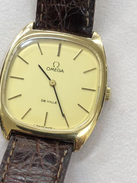 Omega De Ville Vintage Overhaul Manual Winding Mens Watch
