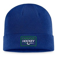 Nhl Vancouver Canucks WollmüTze MüTze Authentic Pro Prime Cuffed 196755345395