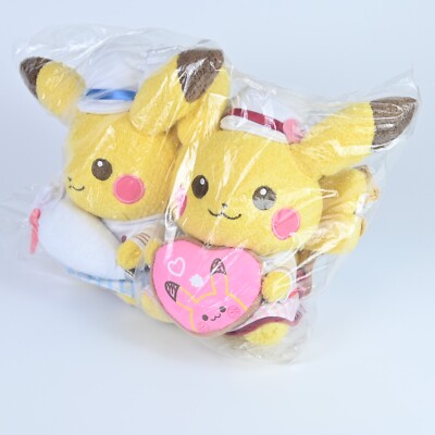 Pokemon Center Japan Pikachu Sweet Treats Valentines 2018 Pair