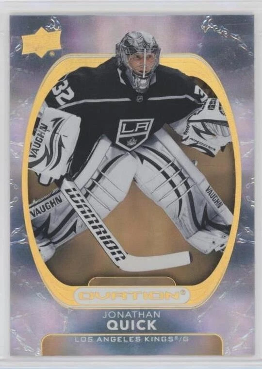 2021-22 Upper Deck Ovation Gold Circular Wonder 74 Jonathan Quick RARE EPACK