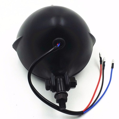 Retro Headlight Cruiser Chopper For Cafe Racer Bobber Shadow Old School Vulcan - Picture 6 of 12