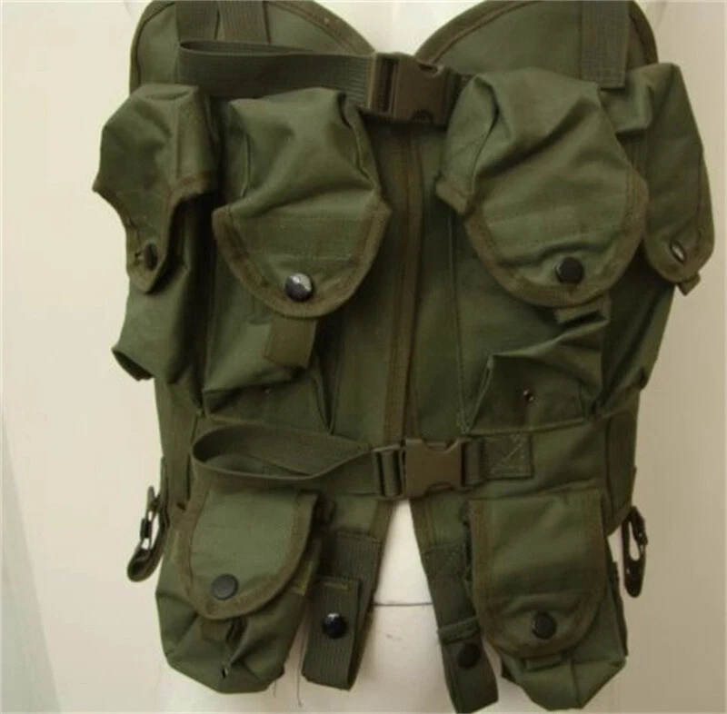 Tactical Army Military LBV-88 Vest Field Gear Equipment Outdoor Uniform Vest  - Image 2 of 4