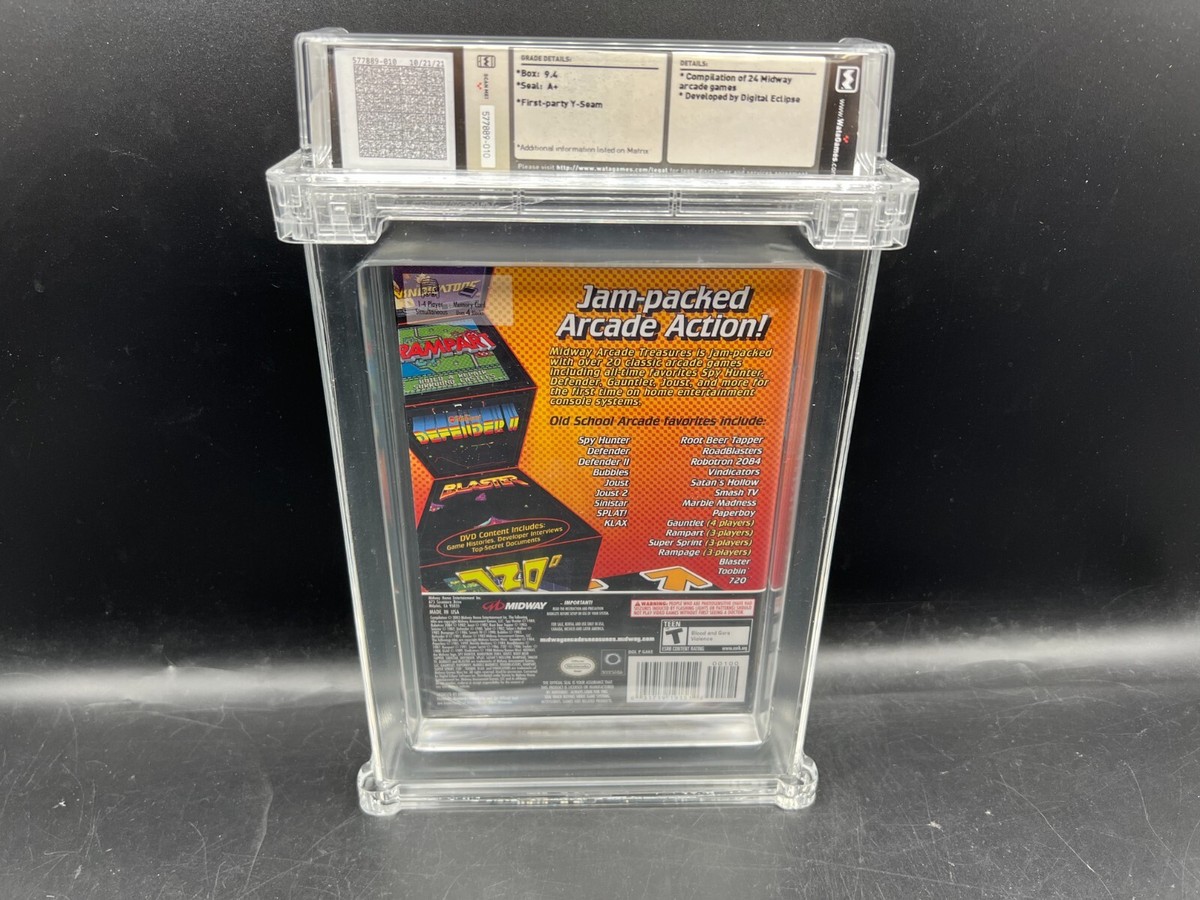 Midway Arcade Treasures (Nintendo GameCube, 2003) for sale online