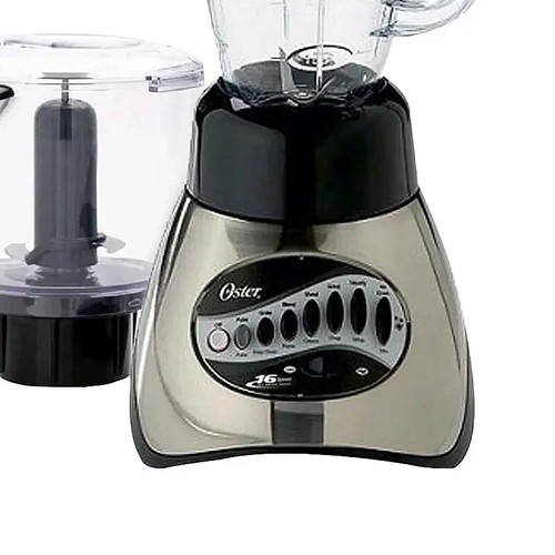 Blender and Food Processor Combo Glass Jar Smoothie Cup Oster Pro 380 ML - Picture 5 of 8