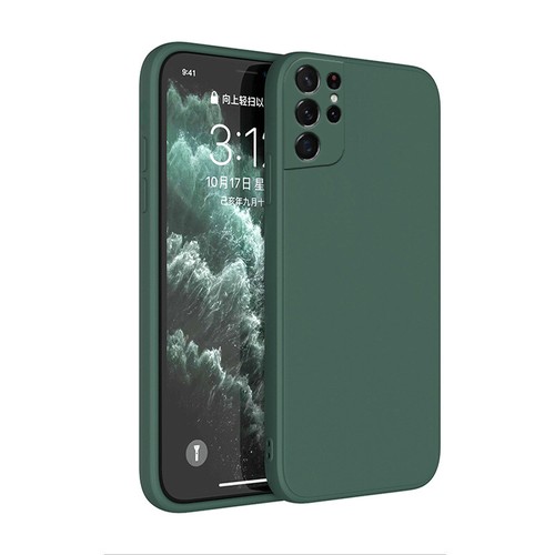 Coque souple en silicone liquide pour Samsung S25 S24 S23+ S21 Ultra S20 FE - Photo 20 sur 29