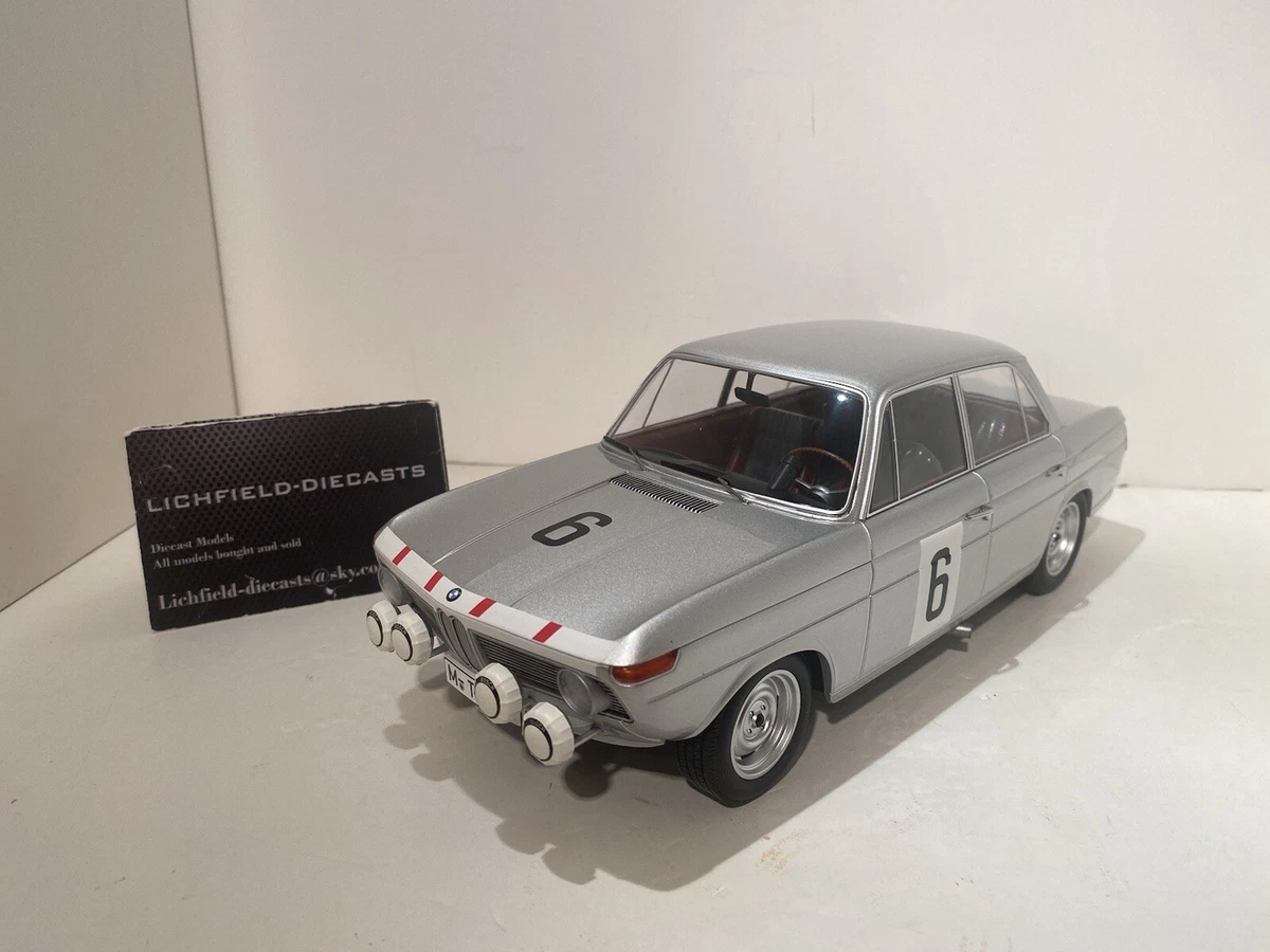 Miniature Minichamps 1/43 – BMW 507 Cabriolet Argenté, Modèle Diecast (occasion)