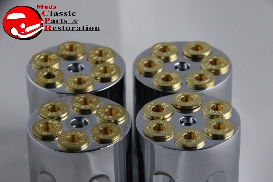 Custom Gun Cylinder Barrel Six Shooter 44 Revolver Dash Knobs Truck Hot Rod UK
