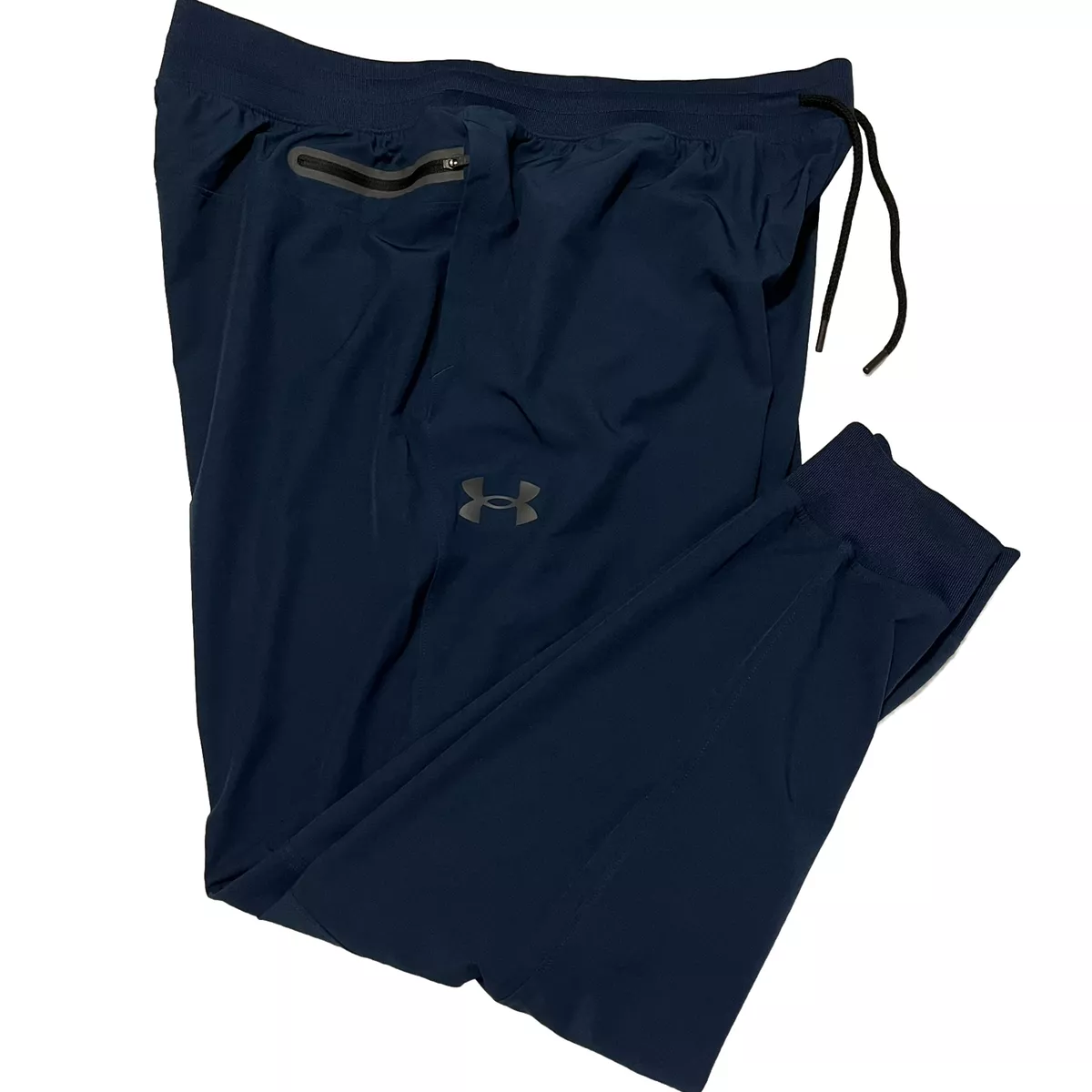 Under Armour Navy UA Sportstyle Elite Jogger Pants Size Men's XL