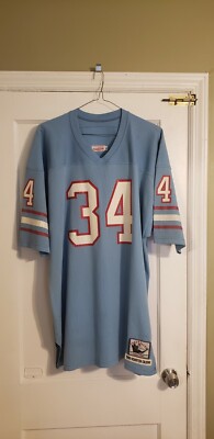 100% Authentic Mitchell & Ness 1980 Earl Campbell Houston Oilers