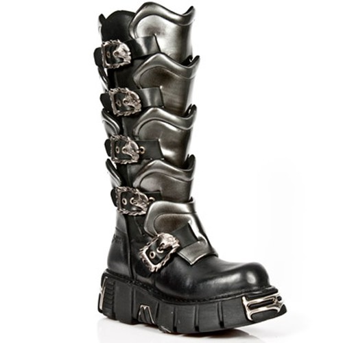 New Rock Boots Mens Style 738 S1 Black 