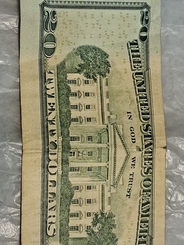 Off Center $20 Dollar Bill Print Error Series 2009 - Picture 10 of 23