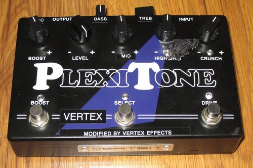 Vertex Modded Carl Martin Plexitone Guitar Pedal - Rare and Discontinued