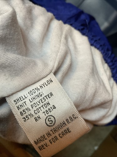 Size Small Girls Drawstring Nylon Shell Distressed Cut Off Lounge Pants Gym Run - Picture 24 of 24