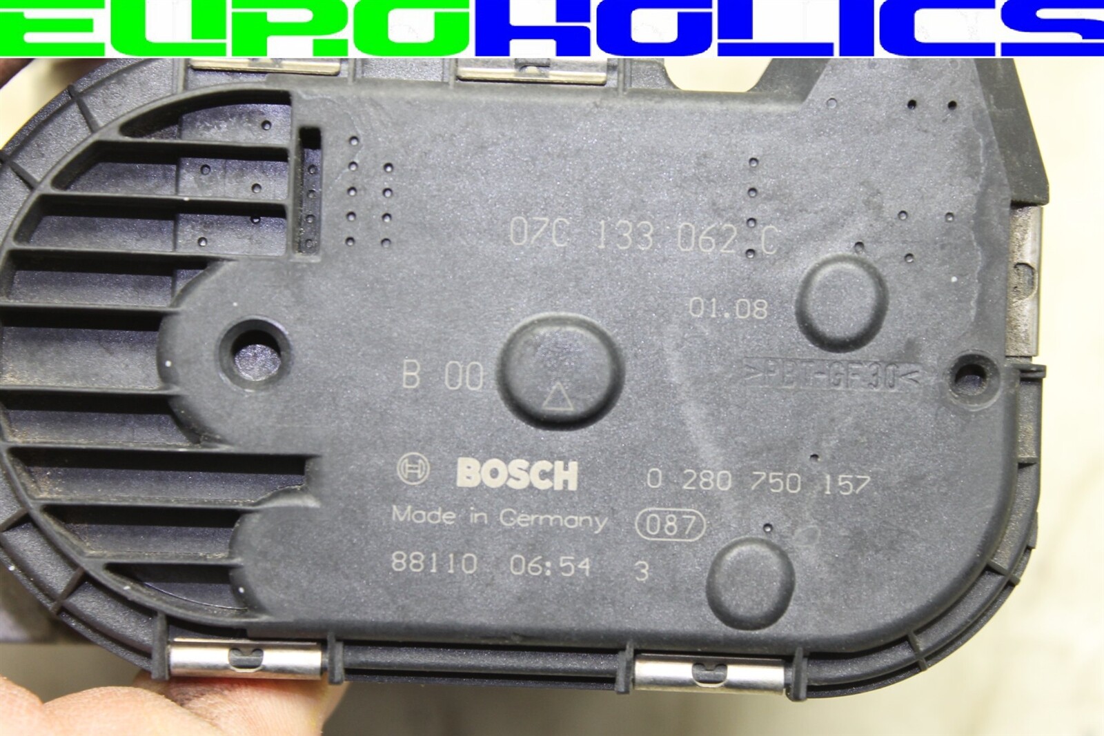 OEM Bentley Continental Flying Spur 06-12 W12 Throttle Body 07C133062C