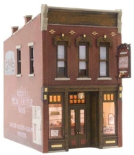 Woodland Scenics HO ~ New 2025 ~ Built & Ready Sully’s Tavern With LEDs ~ BR5049