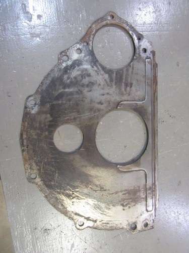 1965 Ford Country Sedan automatic transmission spacer filler panel metal - Picture 2 of 2