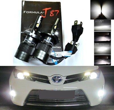 LED Kit G8 100W 9003 HB2 H4 4300K Stock Two Bulbs Fog light Replacement Bright