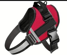 Dog Harness,No-Pull Service Dog Harness With Handle Adjustable Outdoor Pet...
