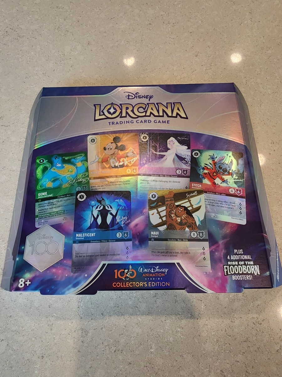 Lorcana TCG Rise of the Floodborn Disney 100 Collectors