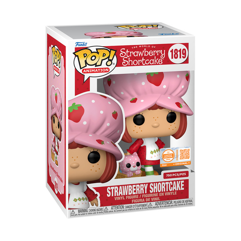 LE 750 GRAIL Funko Pop Strawberry Shortcake W/ Custard Presale + Protector #1819