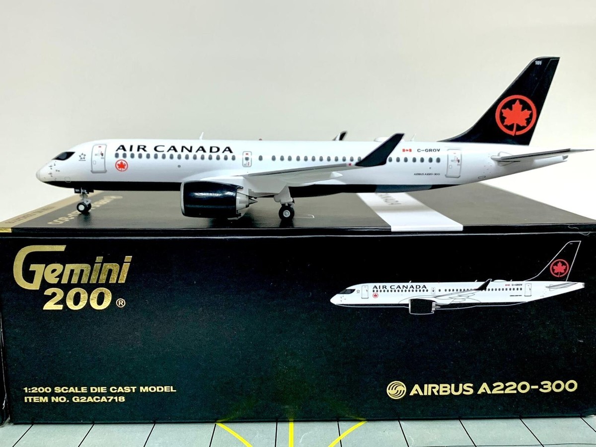 エアカナダ A220-300 1/200 Gemini200 A220-300 1:200 Diecast Model - GeminiJets GJ-G2ACA1197 - $87.95