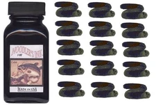 NOODLERS Fountain Pen Ink Bottle - 3oz - BULLETPROOF BLACK